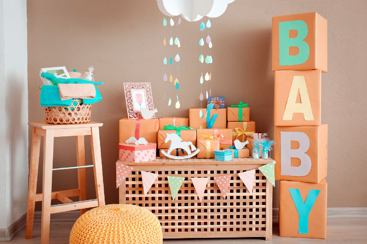 Decoración para baby shower