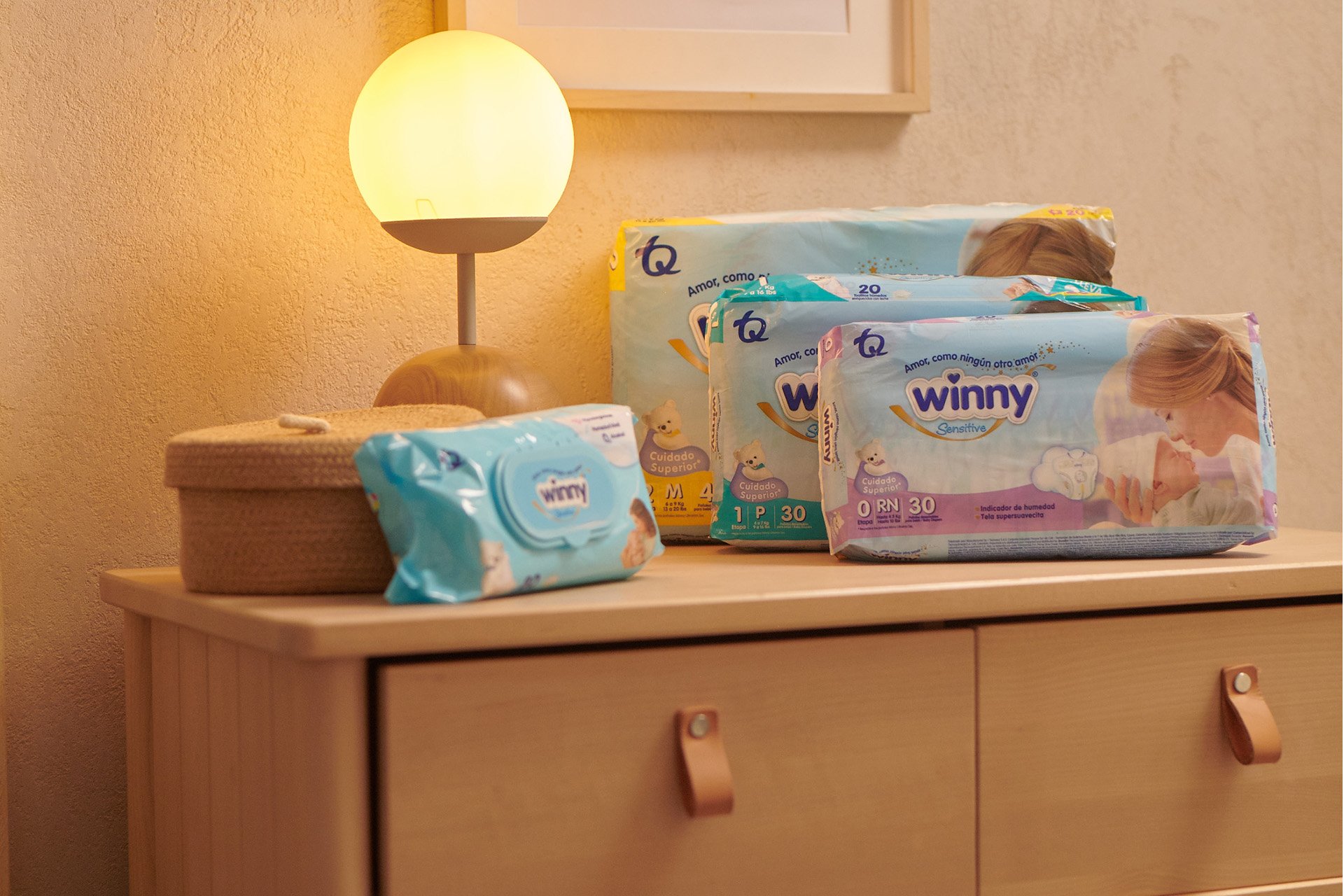 Pañales Winny.